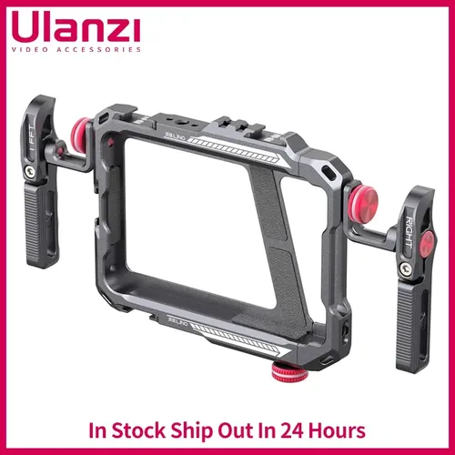Ulanzi lino Smartphone Käfig für iPhone x xr xs max 11 12 13 Mini/Pro/Pro Max Smartphone Griff Griff