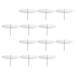 12 Pcs Cake Candles Base DecoraciÃ³n Halloween Christmas Decoration Taper Holders Wreaths Fixing Accessories Iron Stand