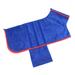 3 pcs Bathrobe Pet Cat Absorbent Towel Puppy Wearable Bathrobe Pet Supply (Blue)