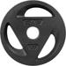 Olympic Grip Plate 2-Inch Diameter Collar Opening For Compatibility On Any Olympic Barbell Available In 2.5 5 10 25 & 45Lb