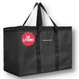 Homemell Insulated Reusable Grocery Bag - Keep Food Cold or Hot - Large Insulated Shopping Tote Thermal Cooler for Groceries Travel and Food Delivery - Insulated Reusable Grocery Bag