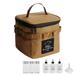 Outdoors Camping Portable Spice-Jars Organizer Containers Set with Storage Bag