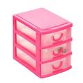 5 Drawer Plastic Drawer Organizer Clear Desktop Drawer Storage Cabinet Five Layer Storage Case Waterproof Storage Box Multilayer Sundries Holder for Home School Office