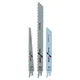 Bosch 3 Piece Reciprocating Saw Blade Set S 922 Ef, S 644 D & S 1111 K