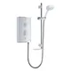 Mira Sport White Chrome Effect Thermostatic Electric Shower, 9Kw