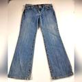 J. Crew Jeans | J Crew Womens Size 12 Jeans Boot Cut Leg Mid Rise Blue Denim Jeans Stretch ^ | Color: Blue | Size: 12