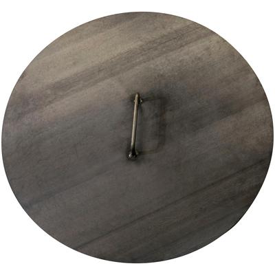 Deckel TEPRO, grau (anthrazit), H:4,15cm L:60cm Ø:60cm, Stahlblech, Deckel, Abdeckung für Feuerschale 60 cm, Stahlblech Image