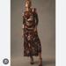 Anthropologie Dresses | Erin Fetherston Maxine Mesh Maxi Dress | Color: Brown/Cream | Size: L