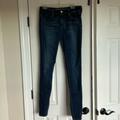 American Eagle Outfitters Jeans | American Eagle Jeggings 10 Xlong | Color: Blue/Red | Size: 10 Xlong