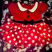 Disney Dresses | Disney Baby 12 Month Dress | Color: Red | Size: 12mb