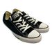 Converse Shoes | Converse Unisex Chuck Taylor All Star Ox Shoes - Black/Black/White | Color: Black/White | Size: W10.5/8.5