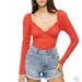 Free People Tops | Free People Red Ladybug Corset Top Size Small Nwt | Color: Orange/Red | Size: S