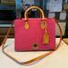 Dooney & Bourke Bags | Dooney Bourke Janine Pink Cotton Coated Leather Crossbody | Color: Pink | Size: Med