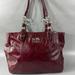 Coach Bags | Coach #15738 Candy Apply Red Patent Leather Satchel/Tote Bag | Color: Red/Silver | Size: Approx. 12.25'' W X 9.5'' H X 4'' D