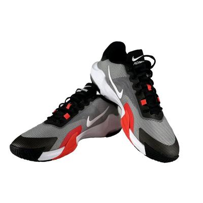 Nike Shoes | Men Nike Air Max Impact 4 Shoes Dm1124 002 Black White Bright Crimson Size 9.5 | Color: Gray/Red | Size: 9.5