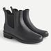 J. Crew Shoes | J.Crew Chelsea Matte Rain Boots Size 9 | Color: Black | Size: 9