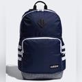 Adidas Bags | Adidas Classic 3 Stripes Backpack Euc | Color: Blue/White | Size: Os