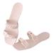 Gucci Shoes | Gucci Pink Blush Rubber Chain Double G Sandal Slides 37 7 | Color: Pink | Size: 7