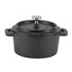 Dutch Oven, Thickened Cast Iron Dutch Oven Pot with Double Ergonomic Handle Non Stick Cast Iron Serving Pot with Lid, for Gas, Electric, Oven, Barbecue, Cast Iron Cooking Pot(10CM) ( Color : 20cm )