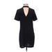 Zara Cocktail Dress - Shift: Black Dresses - Women's Size X-Small