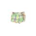 Baby Gap Shorts: Green Print Bottoms - Kids Girl's Size 3 - Medium Wash