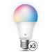 TP-Link KL125 Kasa Smart Wi-Fi Light Bulb (Multicolor, 3-Pack) KL125