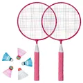 Raquettes de badminton légères et robustes pour enfants de 3 à 12 ans volants doubles sports