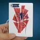 Couverture de passeport en cuir imprimé 3D pour hommes étui de voyage porte-cartes porte-cartes