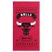 Northwest NBA Hardwood Classics Bulls Printed Beach Towel Polyester/100% Cotton in Red | Wayfair 1NBA694020004OOF