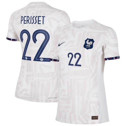 Frankreich Frauen Auswärtstrikot Dri-FIT ADV 2023-24 - Damen mit Aufdruck Perisset 22