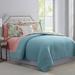 Winston Porter Jamilee Pink/Blue/Green Microfiber Reversible Modern & Contemporary 8 Piece Comforter Set Polyester/Polyfill/Microfiber | Wayfair