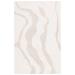 White 108 x 72 x 0.625 in Indoor Area Rug - Ivy Bronx Jayanne 802 Area Rug In Natural/Ivory Cotton/Wool | 108 H x 72 W x 0.625 D in | Wayfair