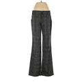 Guess Jeans Dress Pants - High Rise Boot Cut Boot Cut: Gray Bottoms - Women's Size 24