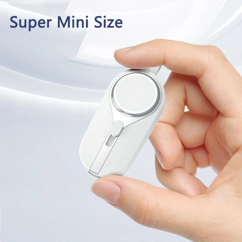 Mini Power Bank ricarica Wireless per iWatch Apple Watch 5 4 3 2 caricabatterie portatile 3000mAh Poverbank per batteria esterna iPhone