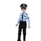 1 satz/los Kinder Polizei Offizier Cosplay Kostüm Set kinder Tag Tragen Mädchen junge Polizistin