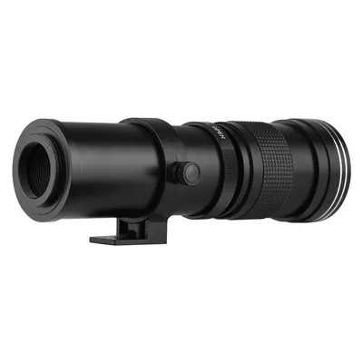 Kamera MF Super Telezoomobjektiv F/8,3–16, 420–800 mm T-Mount mit 1/4 Gewinde für Canon Nikon Sony Fujifilm Olympus Kameras