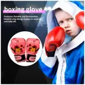 Kinder Box handschuh Pu Leder Sport Boxsack Trainings handschuhe Sparring Handschuh für Kinder Box