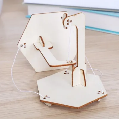 1Set Holz Anti-Schwerkraft Diy Tensegrity Struktur Schwimmenden Tisch Modell Spielzeug Schwimmenden Image