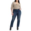 Levi's Damen Plus Size 314 Shaping Straight Jeans, Zealous Blue, 24 Kurz