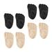 8 Pairs Forefoot Half Size Cushion Shoes Insoles Men Finger Separator Feet Care Girl