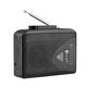 TONIVENT TON009 Compact Portable Cassette Player with AM/FM Radio Auto Stop Feature 3.5mm Earphone Jack and Volume Control - Ideal for Home School and Travel