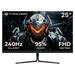TITAN ARMY P25A2H VA FHD 240Hz Gaming Monitor with 1ms MPRT Response Time