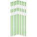 Agfabric Reflective Driveway Markers Driveway Reflectors 48-Inch Green 5/16-Inch (Dia. ), 50 Pack