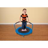 3' Trampoline - Round Kids Mini Trampoline, Play Sports Trampoline for Fun - Blue