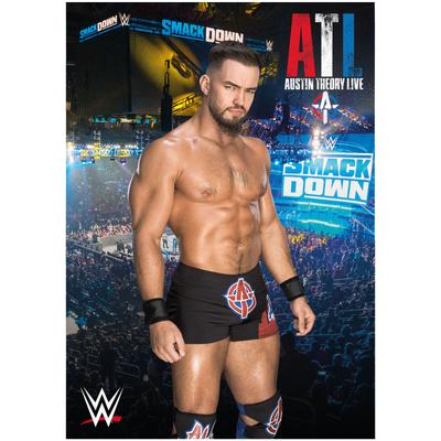 WWE Austin Theory Crowd Poster – ungerahmt, A2 Image