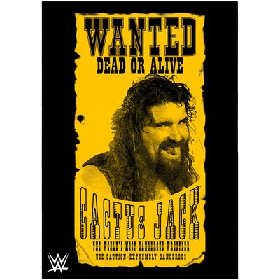 WWE Cactus Jack Wanted Poster – ungerahmt, A2 Image