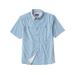 Orvis Men's Open Air Caster Short Sleeve Solid Shirt, Cloud Blue SKU - 206261