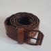 American Eagle Outfitters Accessories | American Eagles Outfitters Brown Woven Leather Belt Size Xl | Color: Brown | Size: Os