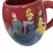 Disney Dining | Disney Princess Mug Pink Coffee Tea Cup Ceramic Ariel Cinderella Belle 18 Oz | Color: Pink | Size: Os