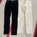 Levi's Bottoms | Levi's Girls 710 Super Skinny Jeans 2 Pairs Size 10 | Color: Black/White | Size: 10g